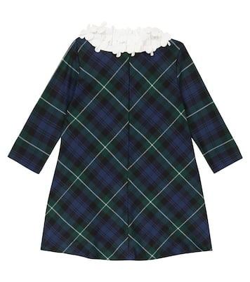 Embellished checked dress | Il Gufo