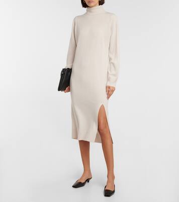 Pullover-Midikleid aus Wolle und Kaschmir | Jardin des Orangers