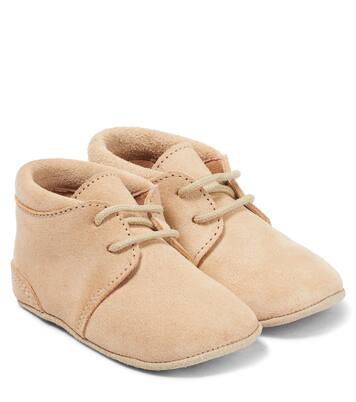 Baby suede lace-up shoes | Petit Nord