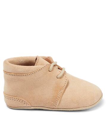 Baby suede lace-up shoes | Petit Nord