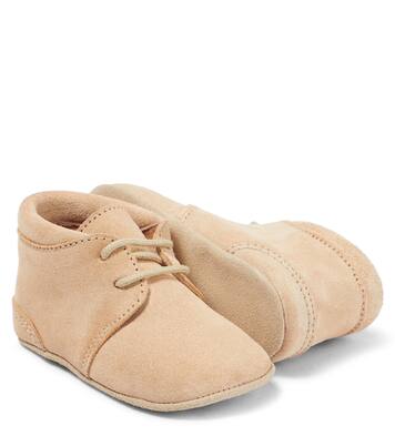 Baby suede lace-up shoes | Petit Nord