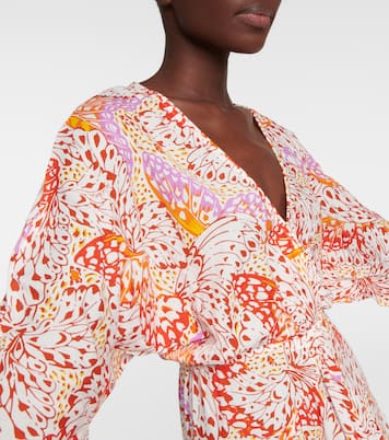 Bedrucktes Maxikleid Ilona | Poupette St Barth