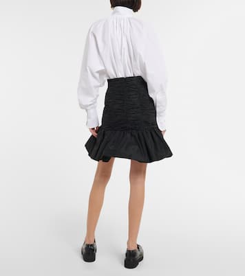 Minirock aus Faille | Patou