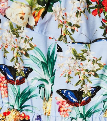 Adda printed cotton-blend jersey playsuit | Molo