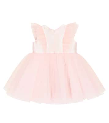 Bébé – Robe imprimée en tulle | Monnalisa