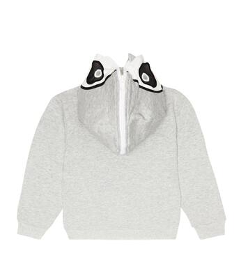 Kapuzenjacke aus Baumwoll-Jersey | Stella McCartney Kids