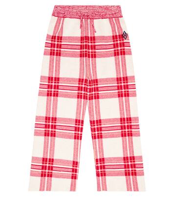 Robin checked cotton pants | The Animals Observatory