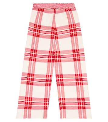 Robin checked cotton pants | The Animals Observatory