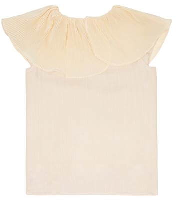 Emmi ruffled linen-blend top | Donsje