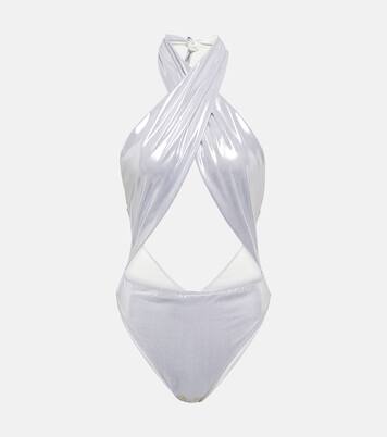 Badeanzug Italian Stallion aus Lamé | Reina Olga