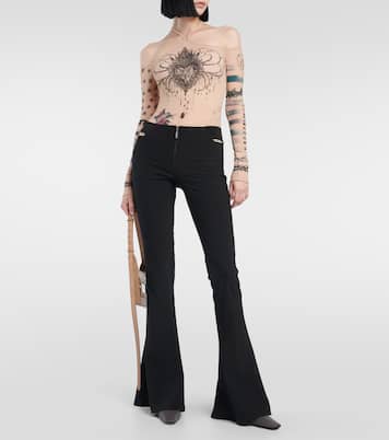 x KNWLS – Pantalon évasé | Jean Paul Gaultier