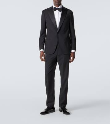 Single-breasted virgin wool tuxedo | Giorgio Armani