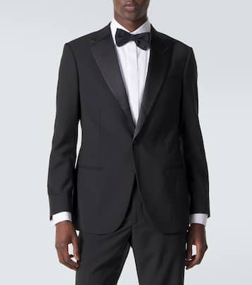 Single-breasted virgin wool tuxedo | Giorgio Armani