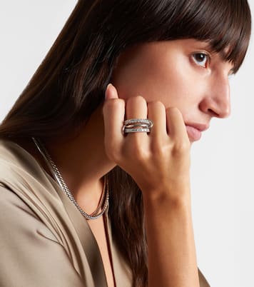 Bague Juno en or blanc 18 ct et diamants | Spinelli Kilcollin