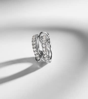 Bague Juno en or blanc 18 ct et diamants | Spinelli Kilcollin