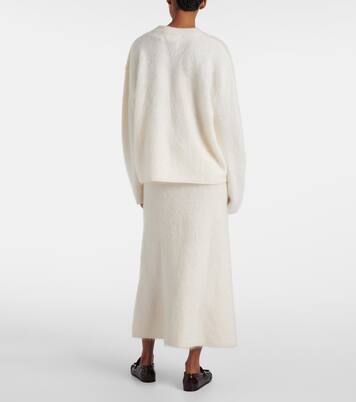 Natalia brushed cashmere sweater | Lisa Yang