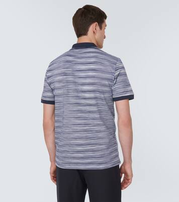 Striped cotton polo shirt | Missoni