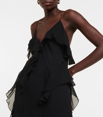 Top Piet aus Seidenchiffon | Khaite