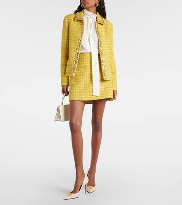Minifalda VGold de tweed | Valentino