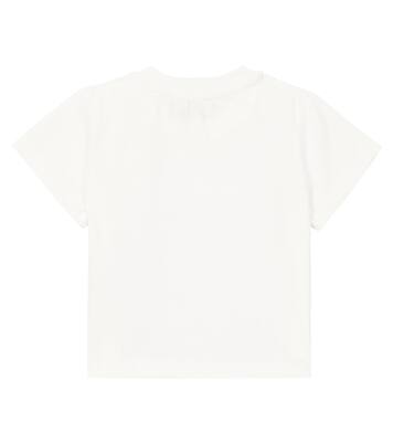 Baby printed cotton jersey T-shirt | Moschino Kids