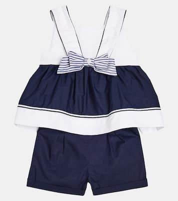 Bébé – Ensemble robe et short en coton | Patachou