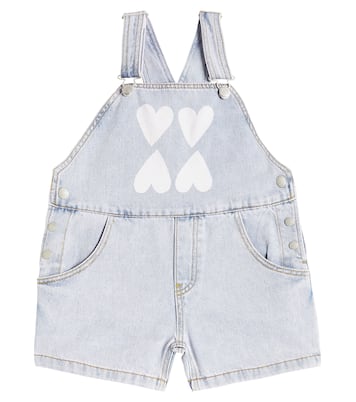 Heart denim overalls | Jellymallow