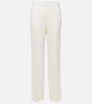 Gerade Mid-Rise-Hose | Toteme