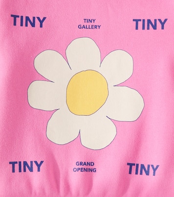 Daisy cotton jersey sweatshirt | Tinycottons