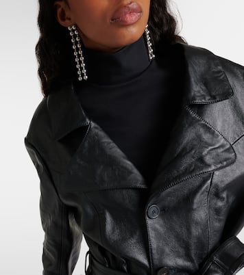 Mantel aus Leder | Balenciaga