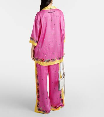 Chemise imprimée à logo | Acne Studios