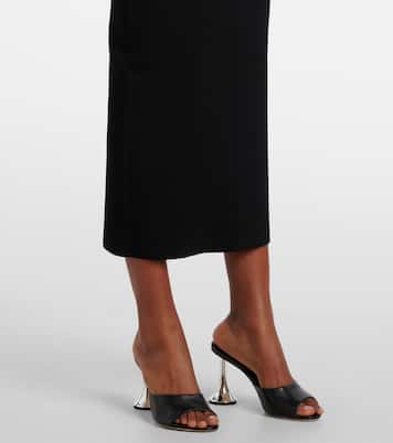 Ribbed-knit jersey midi dress | Christopher Esber