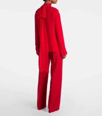 Bluse aus Georgette | Valentino