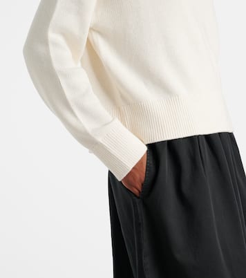 Pull Lucie en coton et cachemire | Velvet