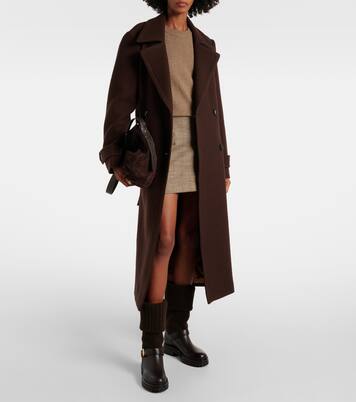 Thurso leather-trimmed biker boots | Gianvito Rossi