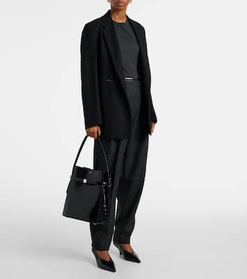 Ribbed-knit cotton-blend jersey top | Toteme