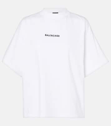Camiseta de algodón estampada | Balenciaga