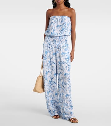 Mono Naomi de algodón sin tirantes | Melissa Odabash