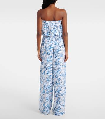 Mono Naomi de algodón sin tirantes | Melissa Odabash