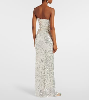 Opaline sequined strapless gown | Christopher Esber