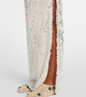 Opaline sequined strapless gown | Christopher Esber