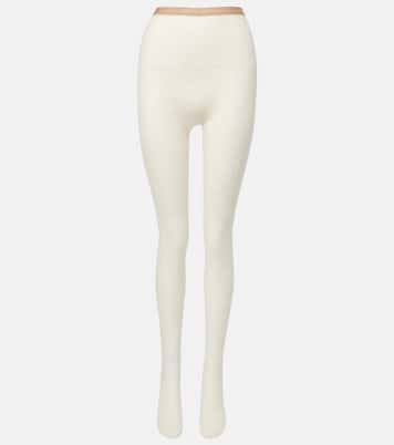 Logo wool-blend tights | Valentino