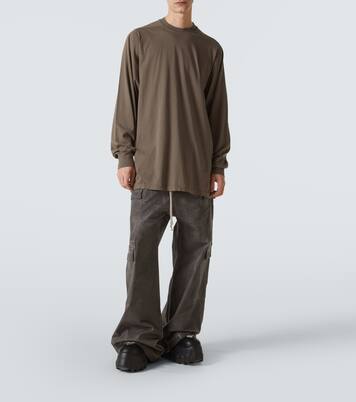 Oversized cotton jersey T-shirt | Rick Owens