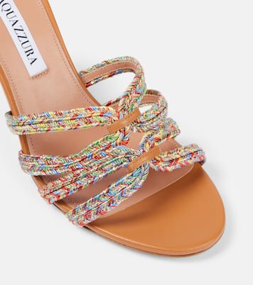 Sandalen Playita 75 mit Leder | Aquazzura