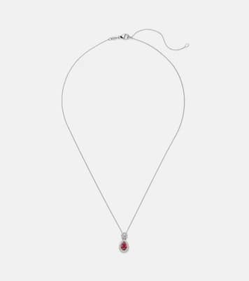 Collar con colgante Classics de oro blanco de 18 ct con rubí | Bucherer Fine Jewellery