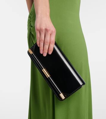 202 leather clutch | Victoria Beckham