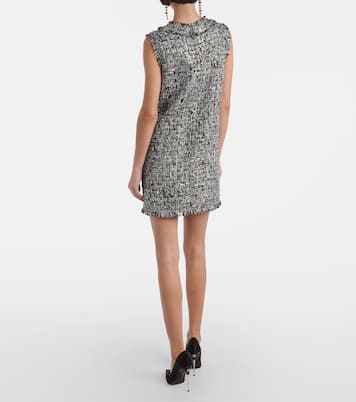 Tweed lamé minidress | Dolce&Gabbana