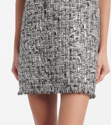 Tweed lamé minidress | Dolce&Gabbana