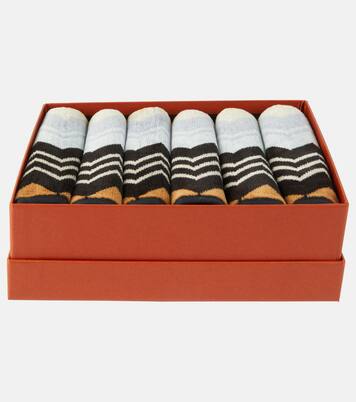 Giacomo Zigzag set of 6 face towels | Missoni