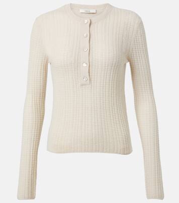 Henley-Top aus Kaschmir und Seide | Vince