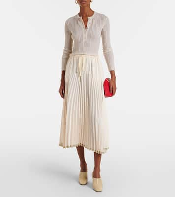 Henley-Top aus Kaschmir und Seide | Vince